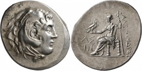 KINGS OF MACEDON. Alexander III ‘the Great’, 336-323 BC. Tetradrachm (Silver, 34 mm, 16.46 g, 1 h), Aspendos, CY 18 = 195/4. Head of Herakles to right...
