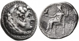 KINGS OF MACEDON. Philip III Arrhidaios, 323-317 BC. Hemidrachm (Silver, 13 mm, 1.96 g, 11 h), Susa, struck under Koinos, circa 322-320 BC. Head of He...