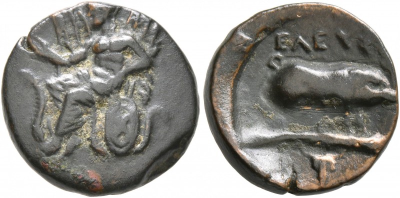 ATTICA. Athens. Circa 340-335 BC. Dichalkon (Bronze, 16 mm, 3.80 g, 8 h), Eleusi...