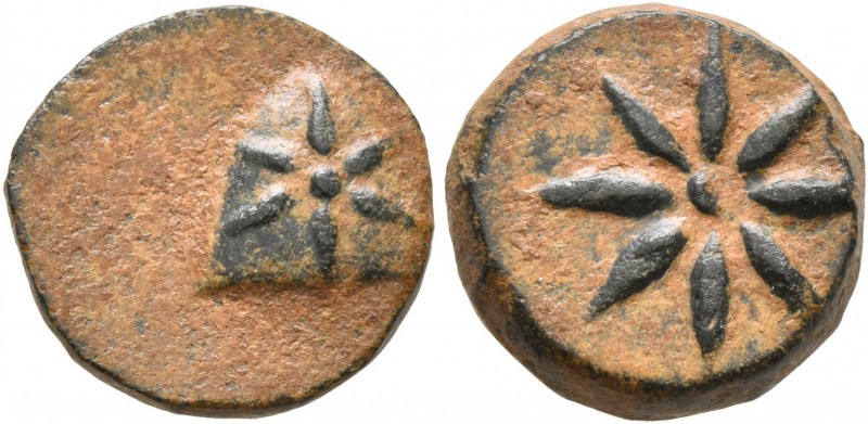 PONTOS. Uncertain. Time of Mithradates VI, circa 130-100 BC. Chalkous (Bronze, 1...