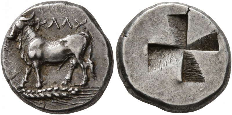 BITHYNIA. Kalchedon. Circa 340-320 BC. Siglos (Silver, 16 mm, 5.30 g), Persic st...