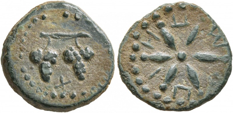 CILICIA. Soloi-Pompeiopolis. Circa 66-27 BC. Dichalkon (Bronze, 13 mm, 2.31 g). ...