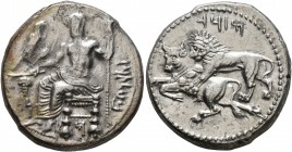 CILICIA. Tarsos. Mazaios , satrap of Cilicia, 361/0-334 BC. Stater (Silver, 23 mm, 10.84 g, 12 h). &#67654;&#67667;&#67669;&#67659;&#67663;&#67649; ('...