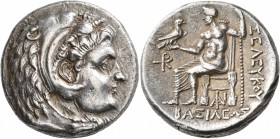 SELEUKID KINGS OF SYRIA. Seleukos I Nikator, 312-281 BC. Tetradrachm (Silver, 26 mm, 16.82 g, 5 h), Susa, under Antiochos I, 281-261. Head of Herakles...