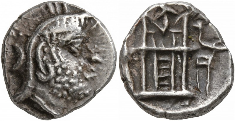KINGS OF PERSIS. Uncertain king, mid-late 2nd century BC. Drachm (Silver, 16 mm,...