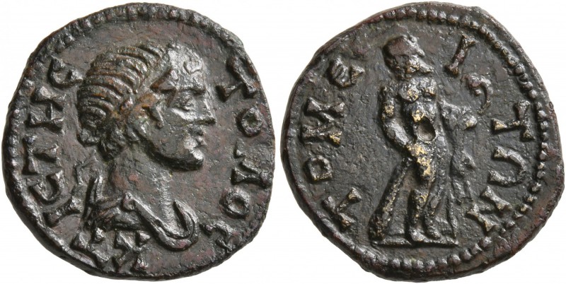 MOESIA INFERIOR. Tomis. Pseudo-autonomous issue . Hemiassarion (Orichalcum, 18 m...