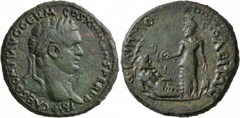 THRACE. Philippopolis. Domitian , 81-96. 'Sestertius' (Bronze, 32 mm, 22.21 g, 7...