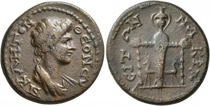 LYDIA. Nacrasa. Pseudo-autonomous issue . Assarion (Bronze, 23 mm, 6.26 g, 12 h)...