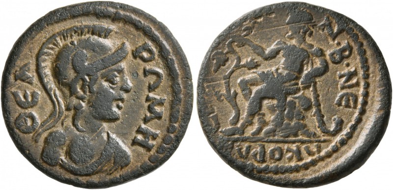 LYDIA. Sardis. Pseudo-autonomous issue . Hemiassarion (Bronze, 20 mm, 4.08 g, 6 ...
