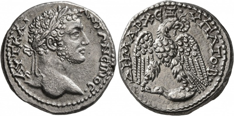 SYRIA, Seleucis and Pieria. Antioch. Caracalla , 198-217. Tetradrachm (Silver, 2...