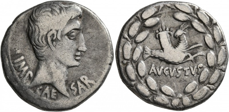 Augustus, 27 BC-AD 14. Cistophorus (Silver, 25 mm, 11.20 g, 1 h), Ephesus, circa...