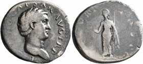 Otho, 69. Denarius (Silver, 19 mm, 2.92 g, 6 h), Rome. [IMP OT]HO CAESAR AVG TR P Bare head of Otho to right. Rev. [SEC]VRITAS P R Securitas standing ...