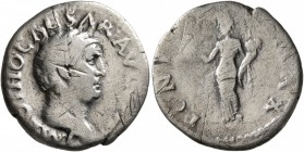 Otho, 69. Denarius (Silver, 19 mm, 2.48 g, 6 h), Rome. IMP OTHO CAESAR AVG [TR P] Bare head of Otho to right. Rev. PONT MAX Ceres standing front, head...
