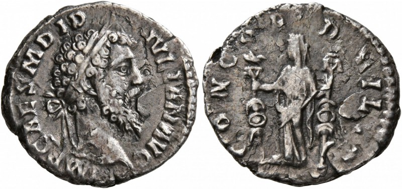 Didius Julianus, 193. Denarius (Silver, 17 mm, 2.44 g, 6 h), Rome. IMP CAES M DI...