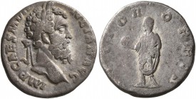 Didius Julianus, 193. Denarius (Silver, 17 mm, 2.80 g, 6 h), Rome. IMP CAES M DID IVLIAN AVG Laureate head of Didius Julianus to right. Rev. [RE]CTOR ...