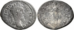 Didius Julianus, 193. 'Denarius' (Billon, 20 mm, 2.28 g, 12 h), a contemporary 'limes denarius', irregular mint. [IMP] CAES M DID IVLIAN AVG Laureate ...