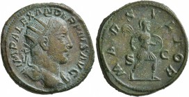 Severus Alexander, 222-235. Dupondius (Orichalcum, 24 mm, 11.31 g, 2 h), Rome, 231-235. IMP ALEXANDER PIVS AVG Radiate head of Severus Alexander to ri...
