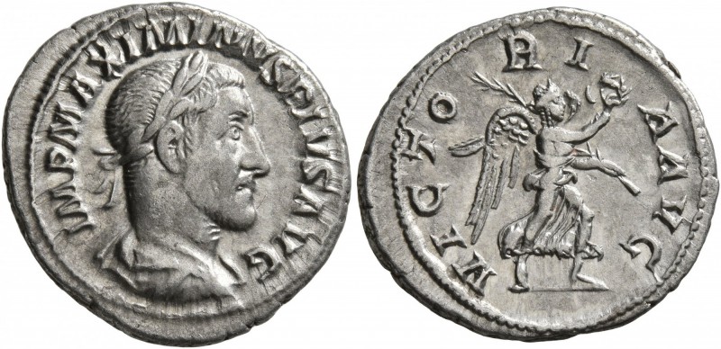 Maximinus I, 235-238. Denarius (Silver, 20 mm, 3.52 g, 5 h), Rome, 235-236. IMP ...