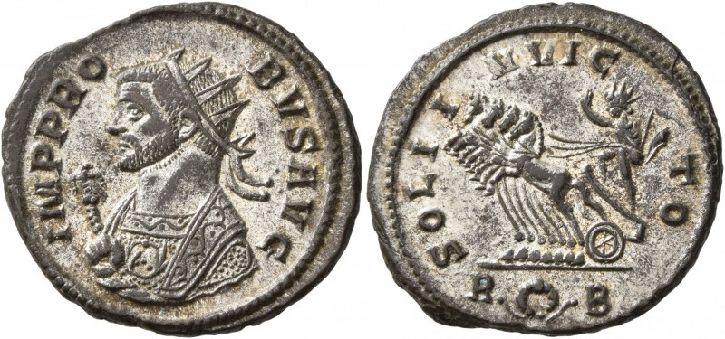 Probus, 276-282. Antoninianus (Billon, 22 mm, 4.38 g, 7 h), Rome, 280. IMP PROBV...