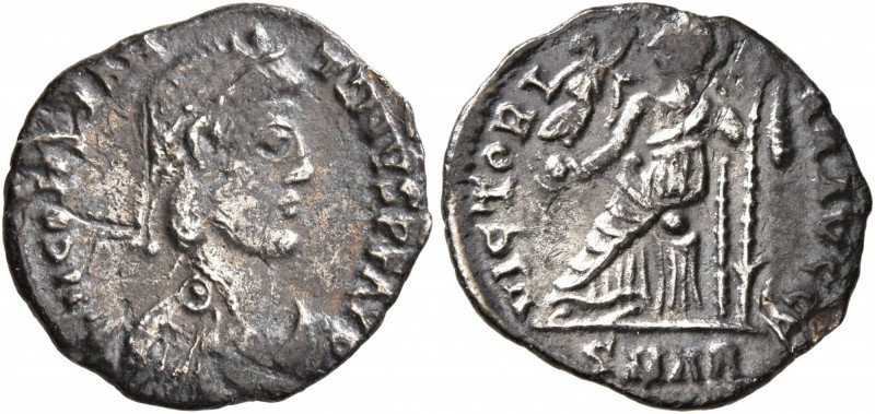Constantine III, 407-411. Siliqua (Silver, 16 mm, 1.37 g, 6 h), Arelate. D N CON...