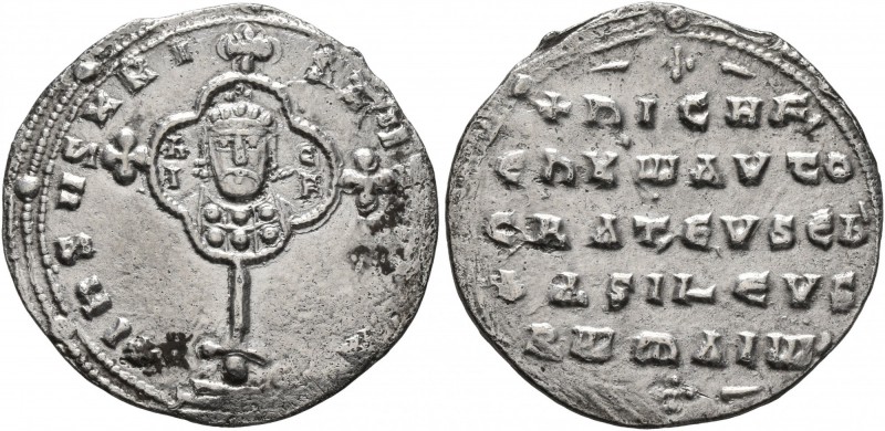 Nicephorus II Phocas, 963-969. Miliaresion (Silver, 22 mm, 2.65 g, 12 h), Consta...