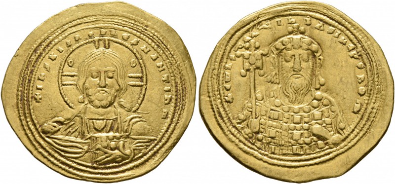 Constantine VIII, 1025-1028. Histamenon (Gold, 26 mm, 4.39 g, 7 h), Constantinop...
