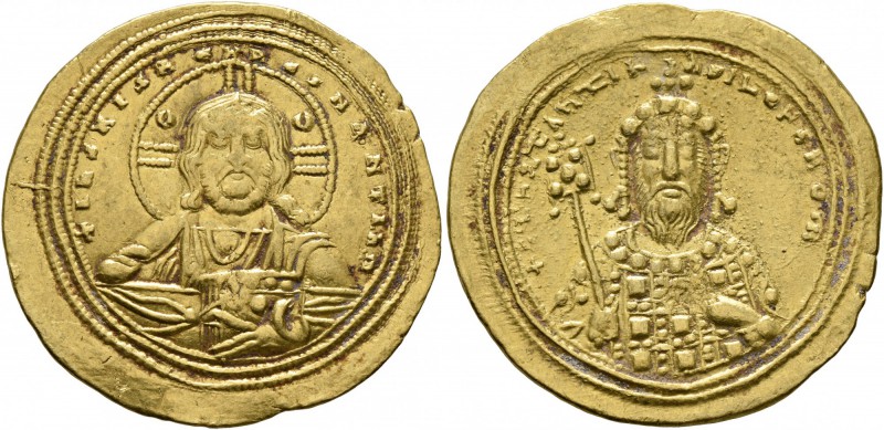 Constantine VIII, 1025-1028. Histamenon (Gold, 26 mm, 4.44 g, 7 h), Constantinop...