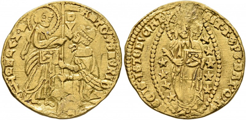 ITALY. Venezia (Venice). Antonio Veniero , 1382-1400. Ducat (Gold, 21 mm, 3.51 g...
