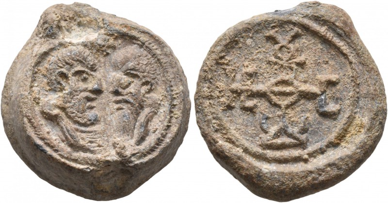 SEALS, Byzantine. Seal (Lead, 23 mm, 14.74 g, 12 h), circa 10th-11th century (?)...