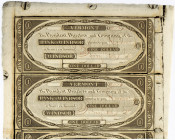 VEREINIGTE STAATEN VON AMERIKA, Vermont, Bank of Windsor. 2x 1 Dollar 1838. Aus Bogen.
I-II