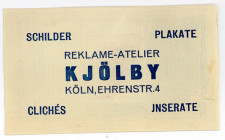BRIEFMARKENNOTGELD, Köln, K.H.Kjölby. 10 Pfennig o.D. Germania.
I-
Ti3565.060.05