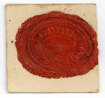 SCHLESWIG-HOLSTEIN, Flensburg, Löwenapotheke TH.Andrae. 50 Pfennig o.D.(1914), Lacksiegel auf weißem Karton.
I
Di.101