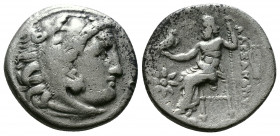 KINGS OF MACEDON, Alexander III ‘the Great’, (Circa 336-323 BC). AR Drachm
4.10g 18mm