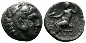 KINGS OF MACEDON. Alexander III 'the Great' (336-323 BC) AR Drachm
3.87g 18mm