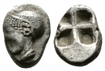 IONIA, Phokaia, (Circa 521-478 BC). AR Diobol
1.17g 8mm