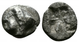 IONIA, Phokaia, (Circa 521-478 BC). AR Obol
0.93g 9mm