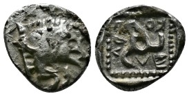 DYNASTS of LYCIA. Ekuwemi. Circa 470-440 BC. AR Third Stater Uncertain mint.
1.43g 13mm