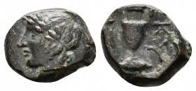 MYSIA. Kyzikos. Ae (4th century BC).
0.99g 9mm