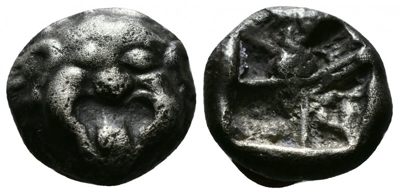 Mysia, Parion AR Drachm. 5th C. BC
3.83g 14mm