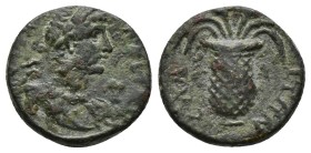 Hadrian Æ of Elaea, Aeolis. 117-138.
2.32g 14mm