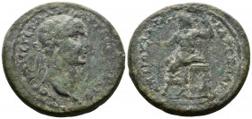 Trajan. A.D. 98-117. Lydia, Stratoniceia-Hadrianopolis Ae
19.63g 34mm