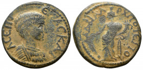 Geta Ceasar 197-209 ,Phrygia, Hadrianopolis. Ae
5.09g 22mm