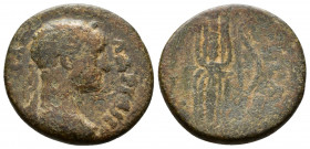 Hadrian. A.D. 117-138. Pisidia, Selge Ae.
3.80g 19mm