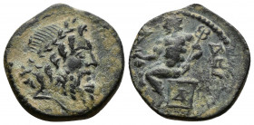 PISIDIA. Isinda. Pseudo-autonomous. Time of Septimius Severus (193-211). Ae.
3.79g 19mm
