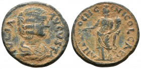Julia Domna, 193 -211 AD AE24, Pisidia, Antioch ae
6.36g 33mm