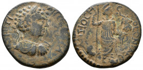 Caracalla. As Caesar, A.D. 196-198. Pisidia, Antiochia. Ae
5.87g 23mm
