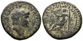 Nero AD 62-65. Iconium, Lykaonia. Ae
8.31g 26mm