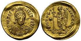 Anastasius I (491-518 AD). Solidus , Constantinopolis
4.47g 23mm