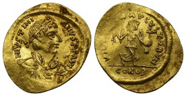 Justinian I (527-565 AD) AV Constantinople tremissis
1.49g 18mm