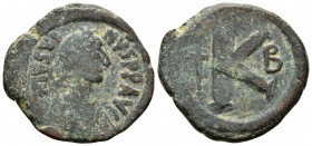 Justinian I. 527-565. AE half follis Antioch AE
9.71g 28mm